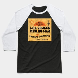 Las Cruces New Mexico Vintage Tourist Souvenir Baseball T-Shirt